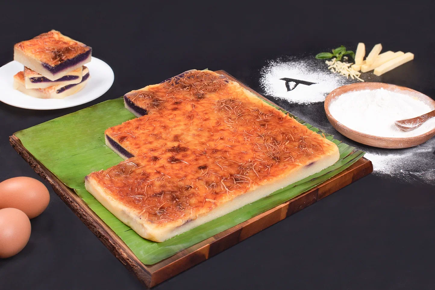Ube Cassava Cake